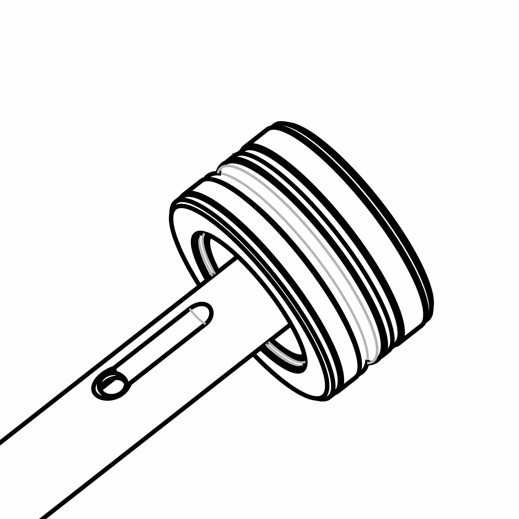 MANITOU Air Piston Kit - Mastodon, Mattoc, Magnum – Image 2