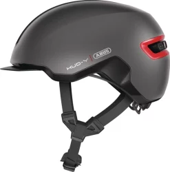 Abus Casque De Velo Urban Avec Lumiere HUD-Y Alu L