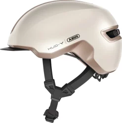 Abus Casque De Velo Urban Avec Lumiere HUD-Y Or L