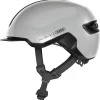 Abus Casque De Velo Urban Avec Lumiere HUD-Y Gris L