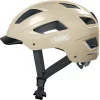 Abus Casque De Velo Urban Avec Lumiere HYBAN 2.0 Or XL