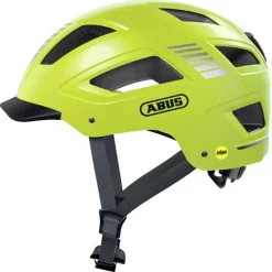 Abus Casque De Velo Urban Avec Lumiere HYBAN 2.0 MIPS Jaune L