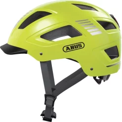 Abus Casque De Velo Urban Avec Lumiere HYBAN 2.0 SIGNAL Jaune XL