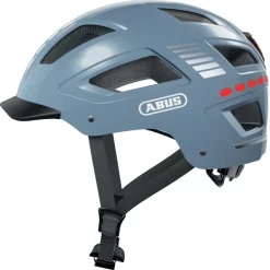 Abus Casque De Velo Urban Avec Lumiere Hyban 2.0 LED Bleu L