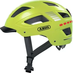 Abus Casque De Velo Urban Avec Lumiere Hyban 2.0 LED Jaune M