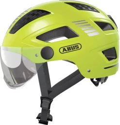 Abus Casque De Velo Urban Avec Visiere Et Licht HYBAN 2.0 ACE Jaune M
