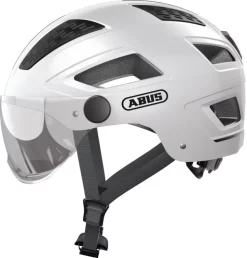 Abus Casque De Velo Urban Avec Visiere Et Licht HYBAN 2.0 ACE Blanc L