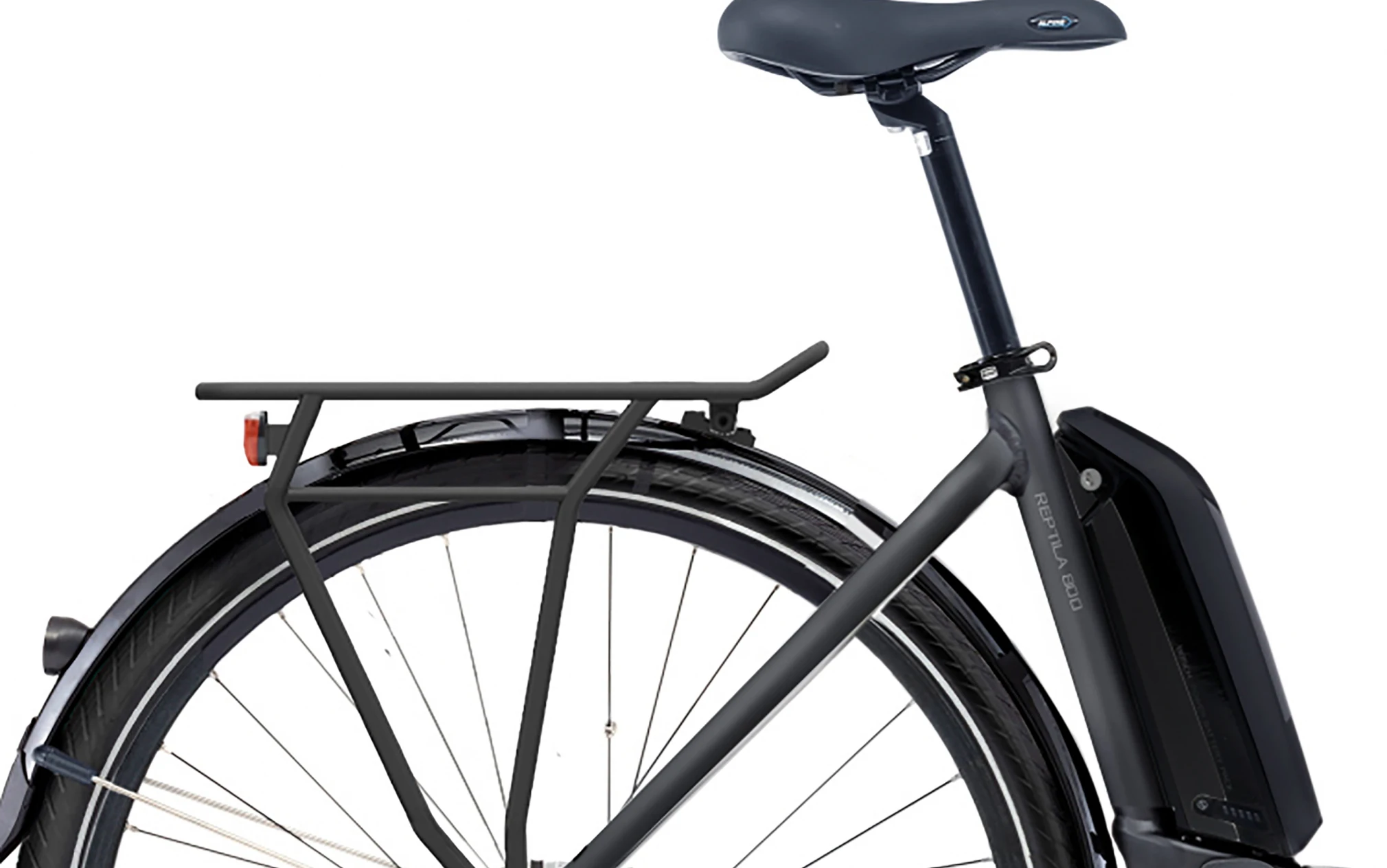 Velo De Ville Electrique Femme Bosch 28 Pouces Cadre Bas Gepida Noir 49cm – Image 3