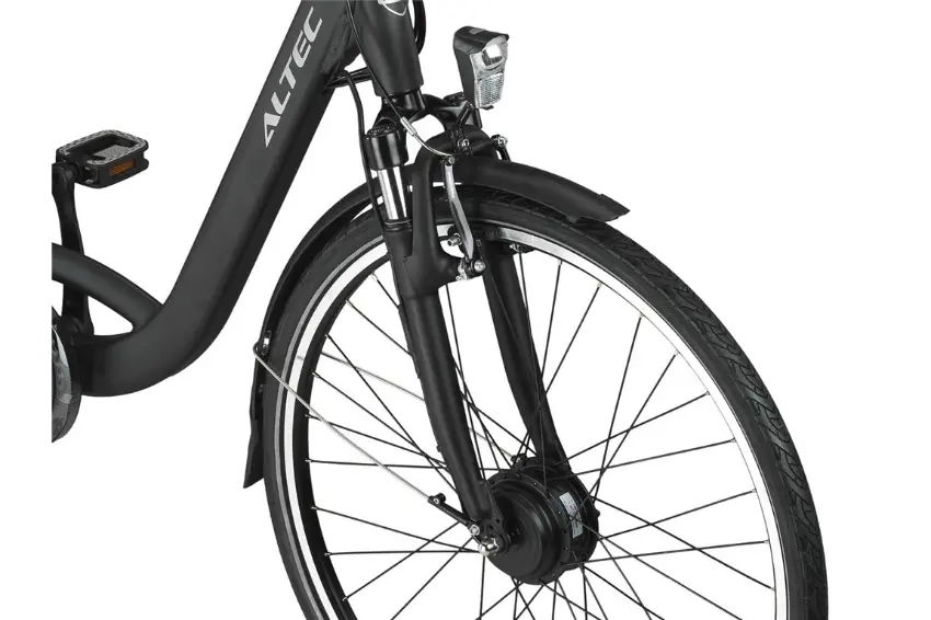 Velo Electrique Femme Hollandais 28 Pouces Altec Diamond Nexus 7 Noir – Image 4