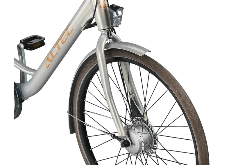 Velo Electrique Femme Hollandais 28 Pouces Altec Fania N7 Aluminium – Image 5