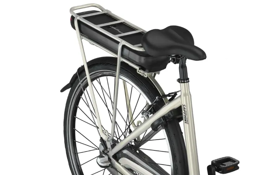 Velo Electrique Femme Hollandais 28 Pouces Altec Sapphire Nexus 3 Or – Image 6