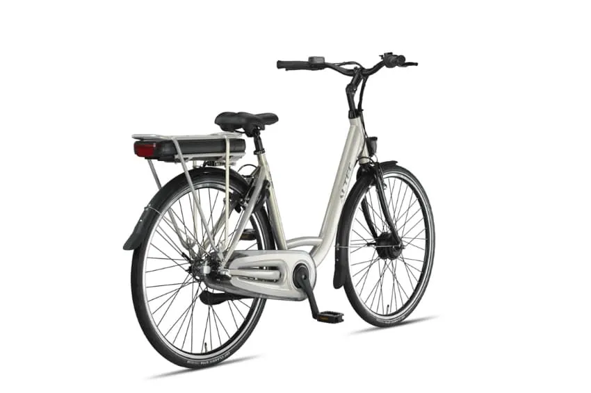 Velo Electrique Femme Hollandais 28 Pouces Altec Sapphire Nexus 3 Or – Image 3