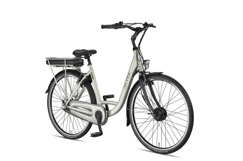 Velo Electrique Femme Hollandais 28 Pouces Altec Sapphire Nexus 3 Or – Image 2