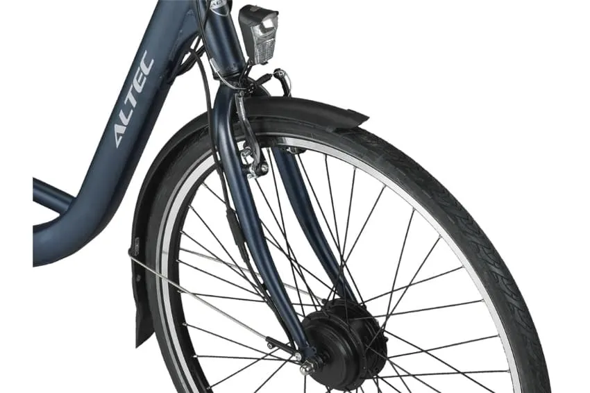 Velo Electrique Femme Hollandais 28 Pouces Altec Sapphire Nexus 3 Bleu – Image 4