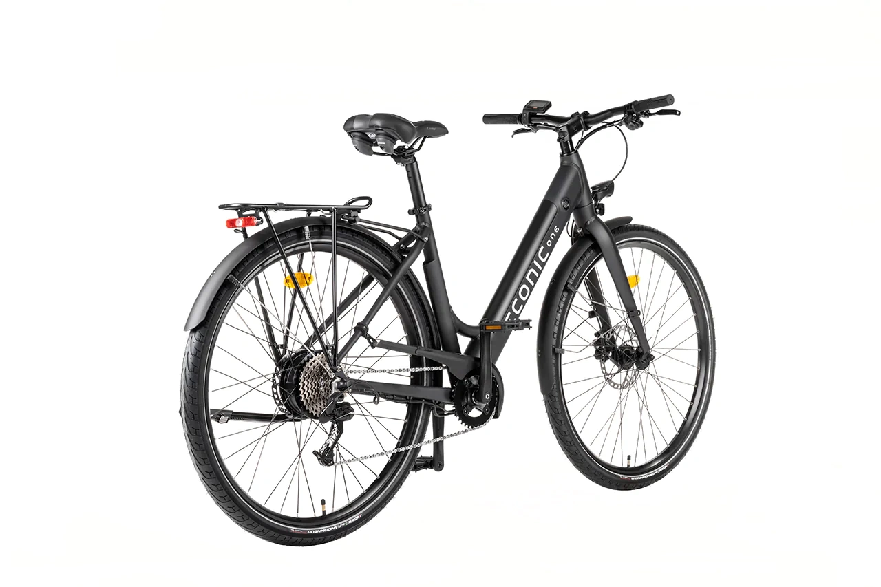 Velo Electrique Femme 28 Pouces Econic One Comfort Limited Noir L – Image 3