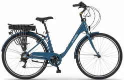 Ecobike Velo De Ville Electrique Femme 28 Pouces Bleu 420Wh