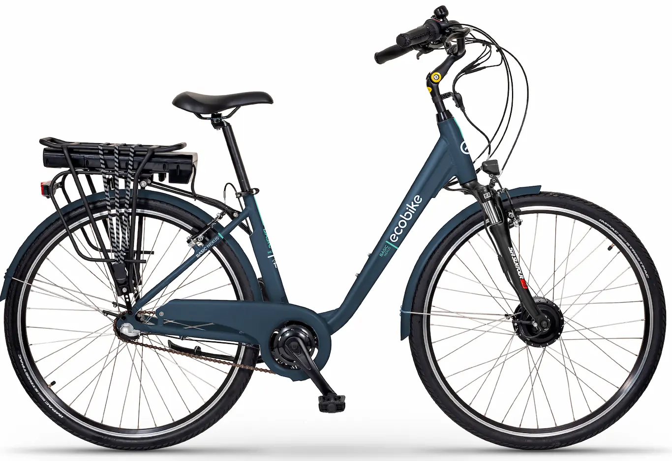 Ecobike Velo De Ville Electrique Femme Nexus Vitesses Integrees Bleu 520Wh