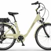 Ecobike Velo De Ville Electrique Femme 26 Pouces Or 522Wh