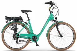 Ecobike Velo De Ville Electrique Femme 28 Pouces Vert 468Wh
