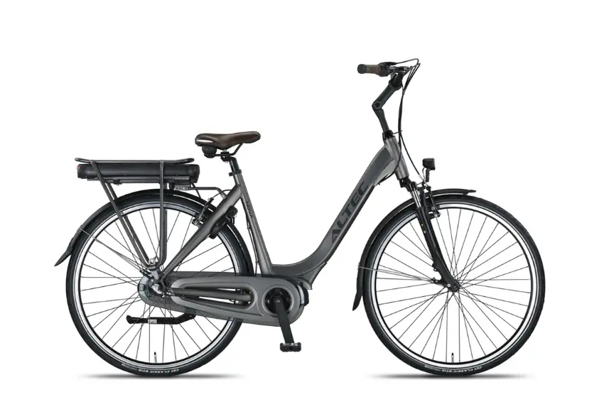 Altec Velo Electrique Femme Hollandais 28 Pouces Moteur Pedalier Nova N3 Alu