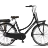 Altec Velo Electrique Femme Hollandais 28 Pouces Moteur Pedalier Troja N7 Noir