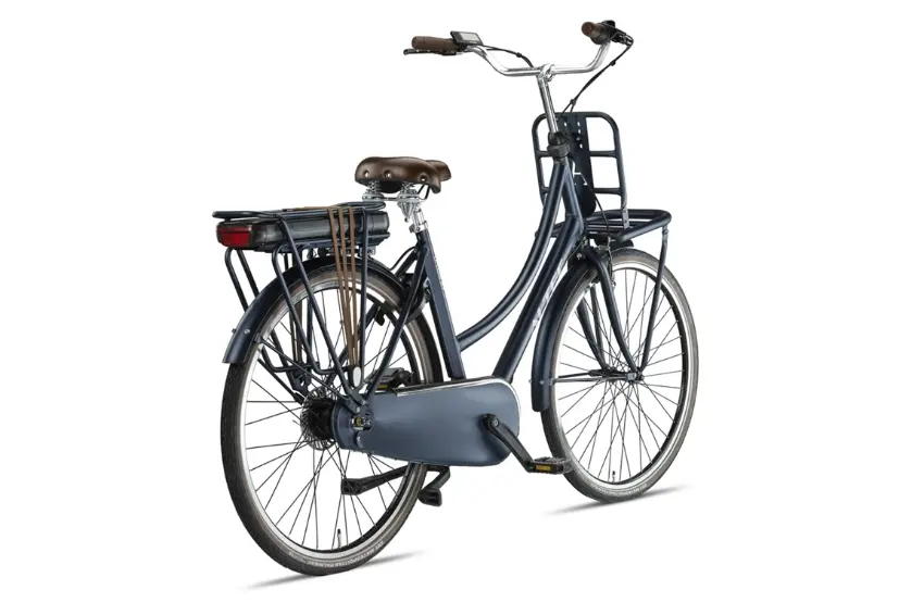 Altec Velo Electrique Femme Hollandais 28 Pouces Moteur Pedalier Troja N7 Bleu – Image 3