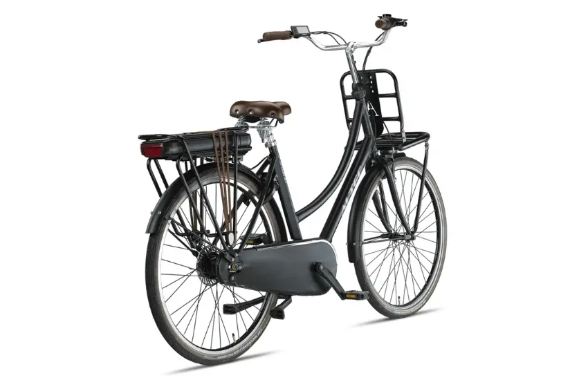 Altec Velo Electrique Femme Hollandais 28 Pouces Moteur Pedalier Troja N7 Noir – Image 3