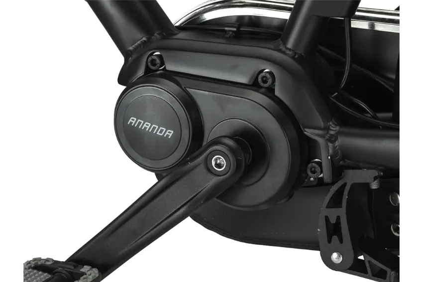 Altec Velo Electrique Femme Hollandais 28 Pouces Moteur Pedalier Troja N7 Noir – Image 5