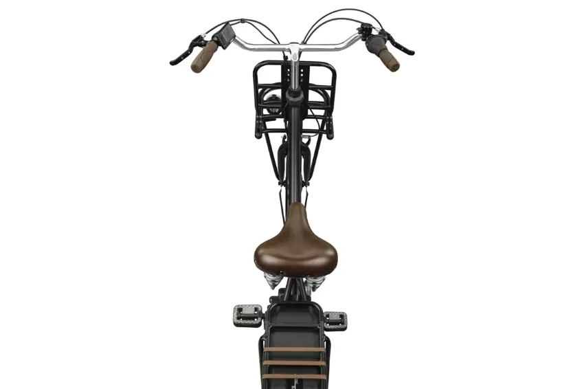 Altec Velo Electrique Femme Hollandais 28 Pouces Moteur Pedalier Troja N7 Noir – Image 4