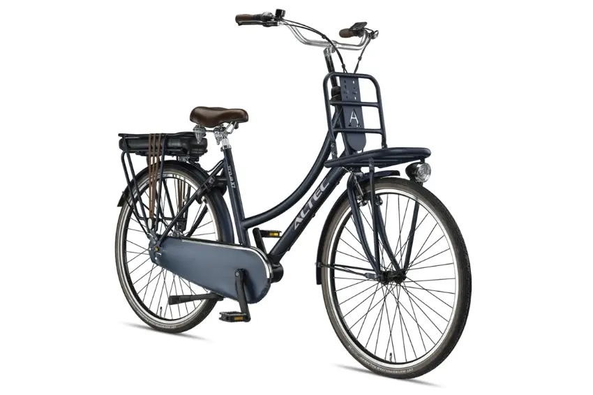 Altec Velo Electrique Femme Hollandais 28 Pouces Moteur Pedalier Troja N7 Bleu – Image 2