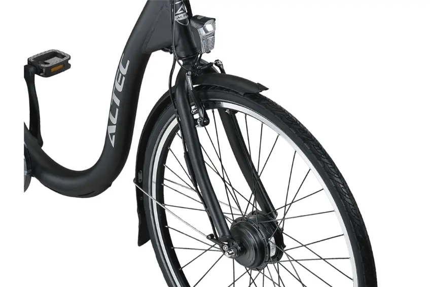 Velo Electrique Femme Hollandais Cadre Bas 28 Pouces Altec Easy N3 – Image 5