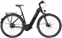 Gepida VTC Electrique Femme Moteur Bosch A Courroie 28 Pouces Noir 750-57