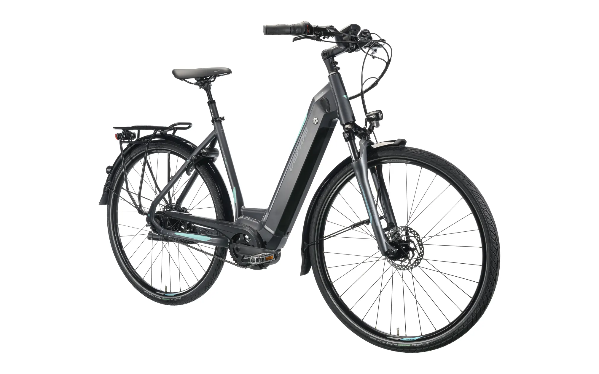 VTC Electrique Femme Moteur Bosch 28 Pouces Gepida Blanc 625-57 – Image 3