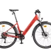 VTC Electrique Femme 28 Pouces Econic One Comfort M 44cm Rouge
