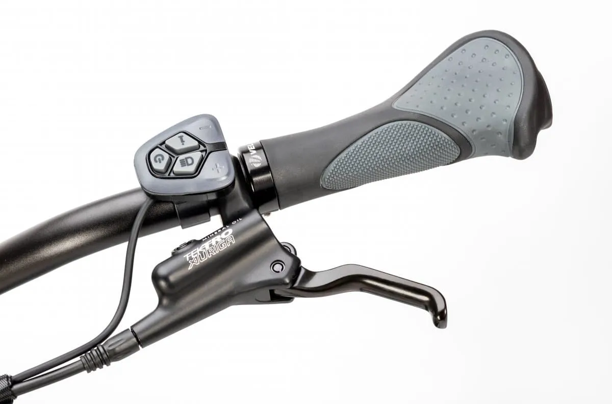 Speed Bike VTC Electrique Femme 28 Pouces Moteur Pedalier Ecobike D2 Cyan – Image 3