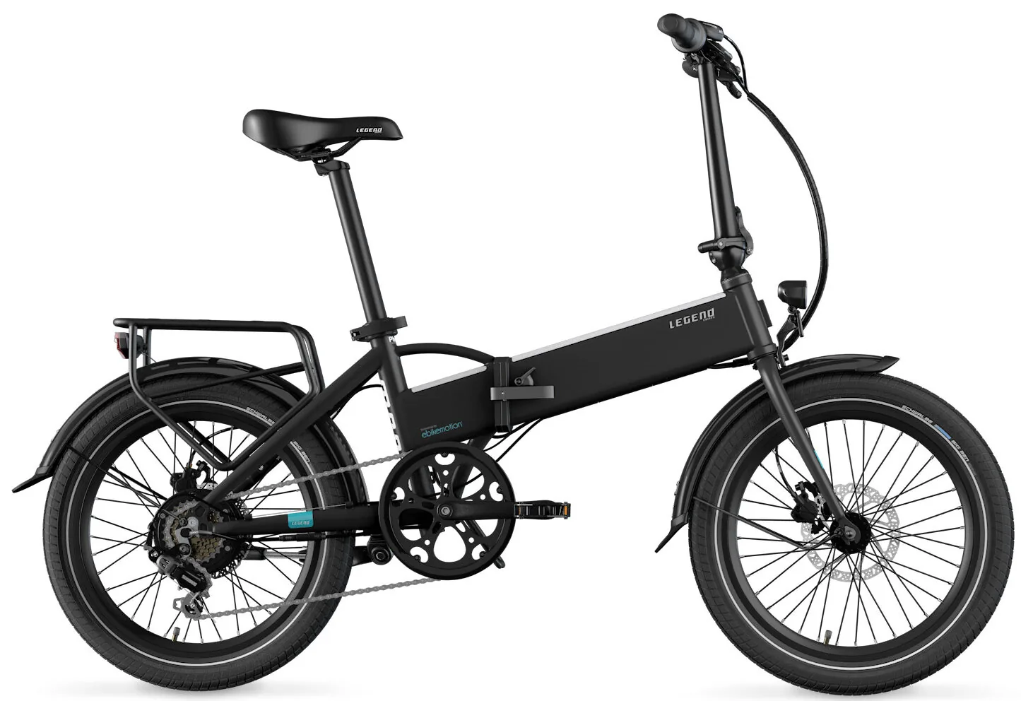 Velo Electrique Pliant 20 Pouces Smart Legend Monza 10.4ah Noir