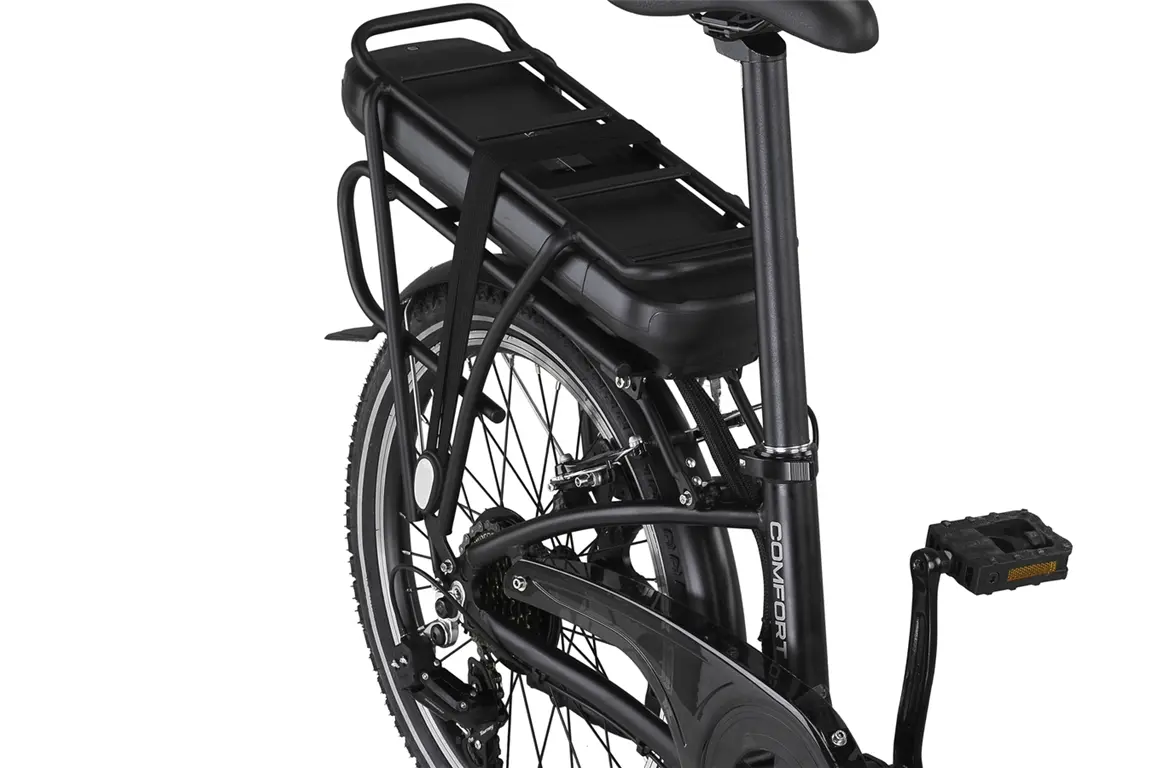 Velo Electrique Pliant 20 Pouces Cadre Bas Altec Comfort 518Wh Noir – Image 5