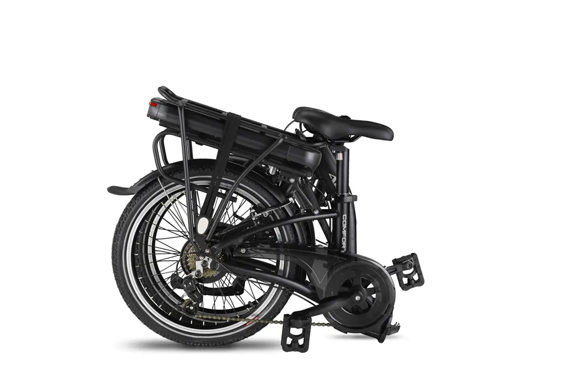 Velo Electrique Pliant 20 Pouces Cadre Bas Altec Comfort 518Wh Noir – Image 6