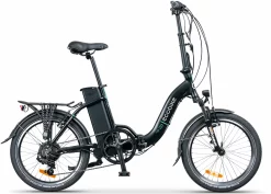 Velo Electrique Pliant 20 Pouces Cadre Bas Ecobike Even Noir 630Wh