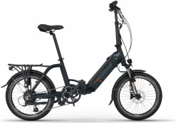 Velo Electrique Pliant 20 Pouces Cadre Bas Ecobike Rhino Noir 576Wh
