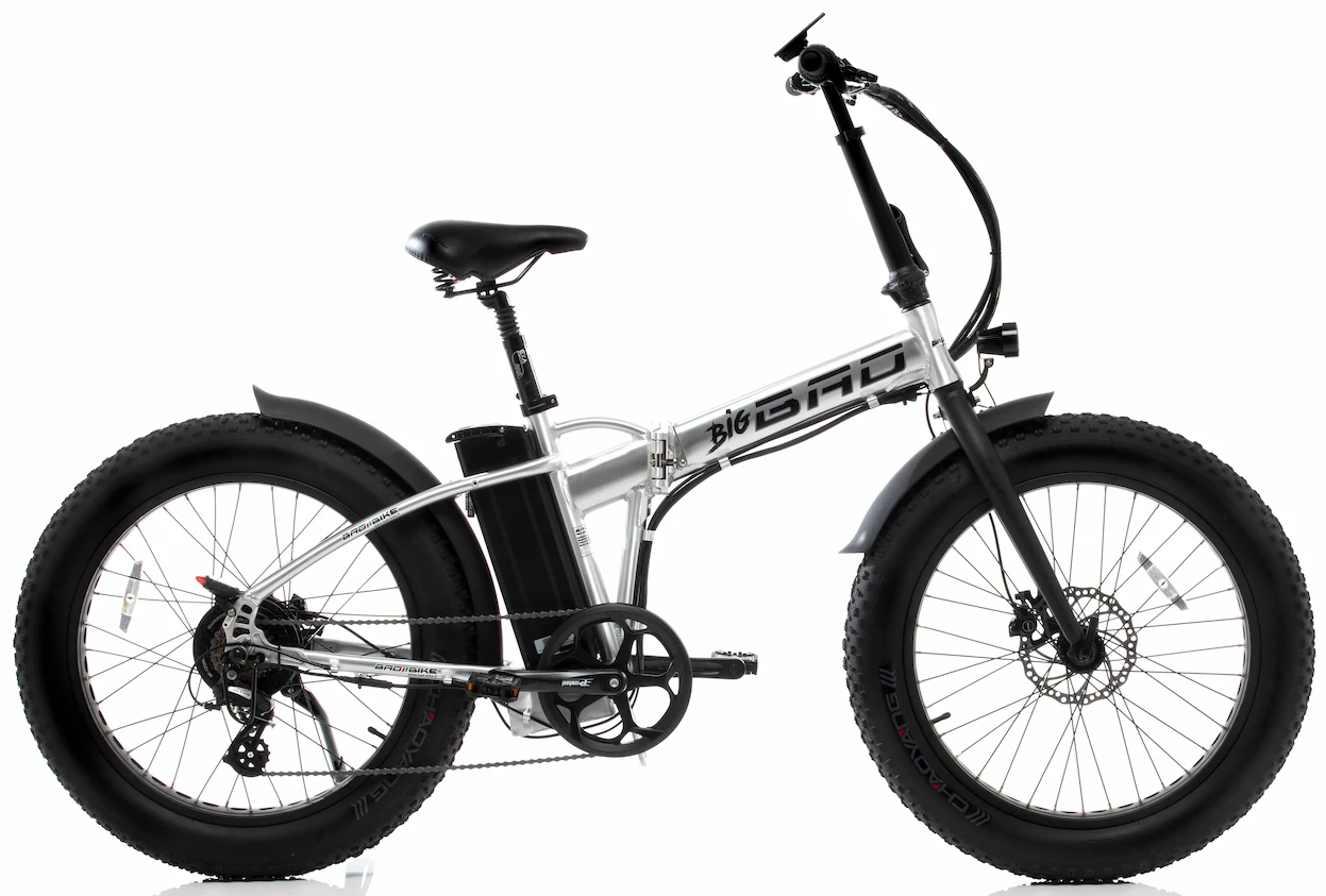Bad Bike Fat Bike Electrique Velo Pliant 24 Pouces BIG BAD 250W Aluminium