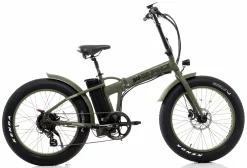 Bad Bike Fat Bike Electrique Velo Pliant 24 Pouces BIG BAD 250W Vert