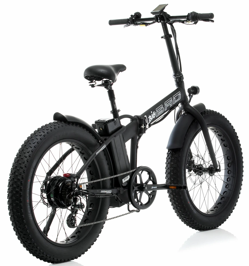 Bad Bike Fat Bike Electrique Velo Pliant 24 Pouces BIG BAD 250W Noir – Image 3