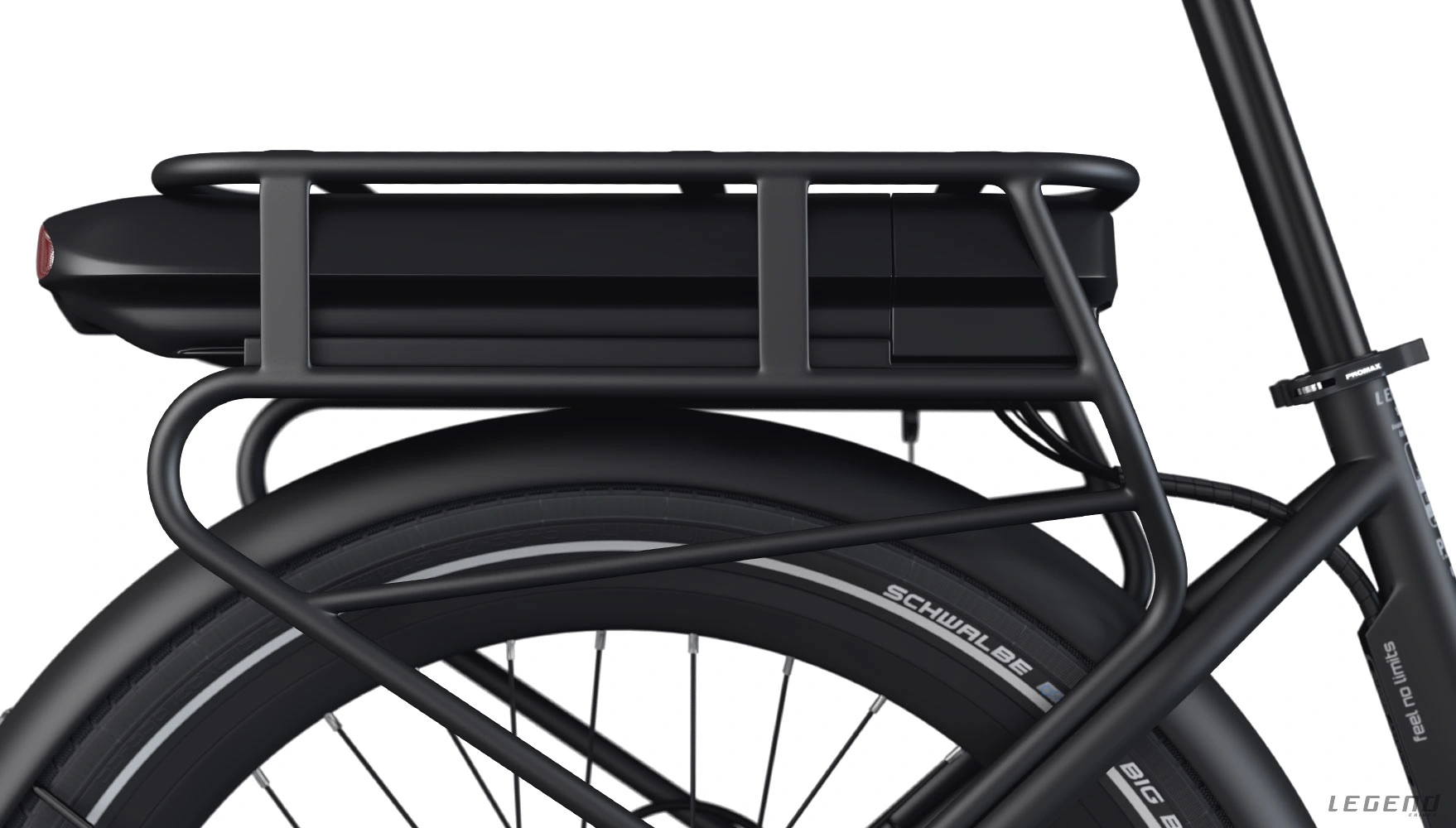 Velo Electrique Pliant 24 Pouces Smart Legend Siena Noir – Image 4