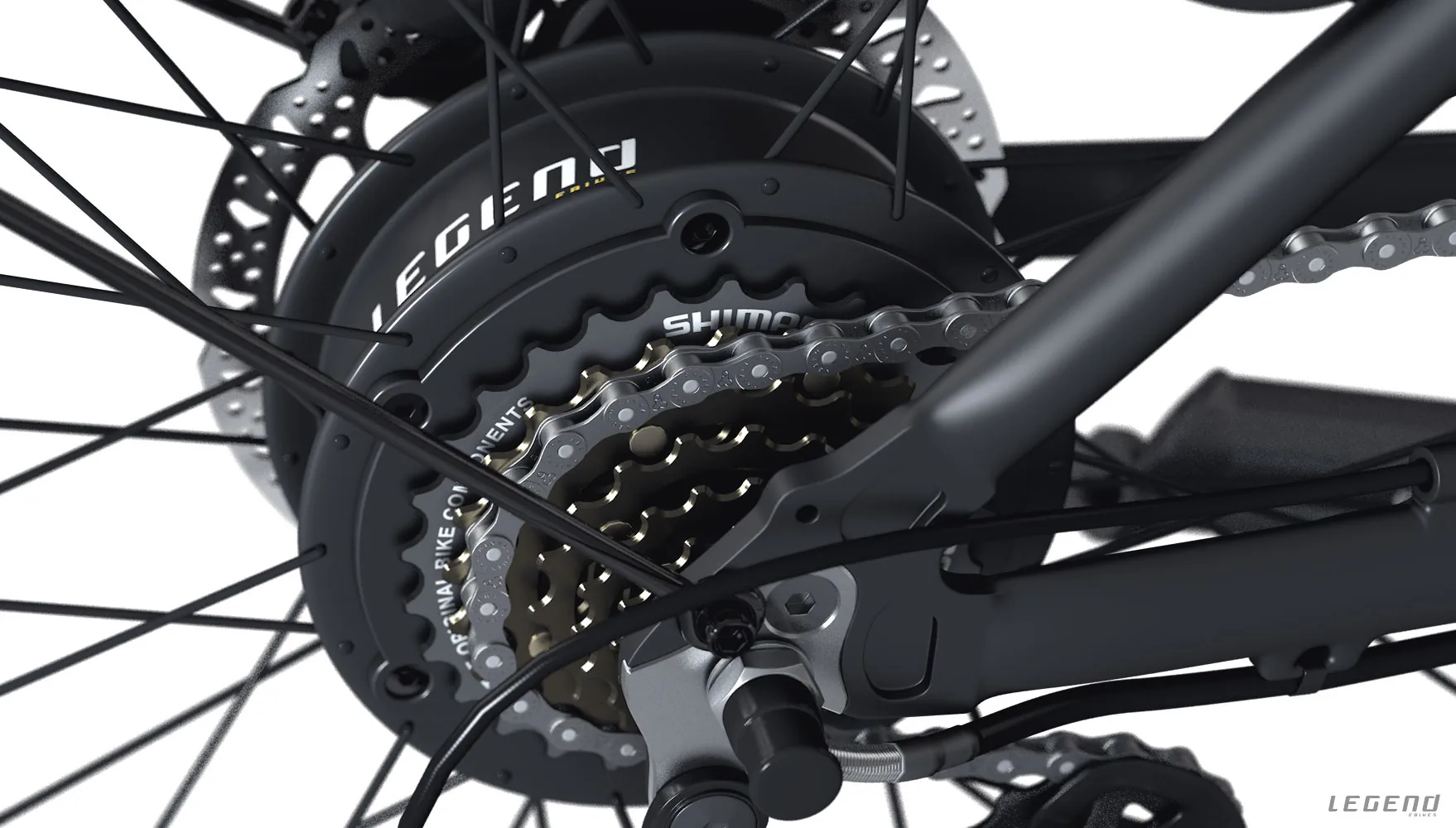 Velo Electrique Pliant 24 Pouces Smart Legend Siena Noir – Image 5