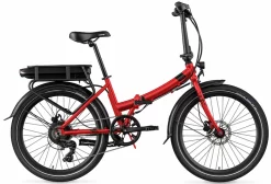 Velo Electrique Pliant 24 Pouces Smart Legend Siena Rouge