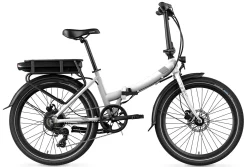 Velo Electrique Pliant 24 Pouces Smart Legend Siena Blanc