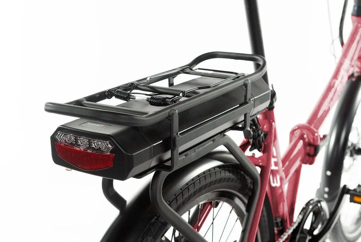 Velo Electrique Pliant 24 Pouces Smart Mach Benji Rouge 374Wh – Image 5