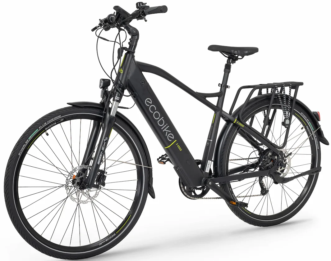 Speed Bike VTC Electrique Homme 28 Pouces Ecobike X-cross Noir 468Wh – Image 3