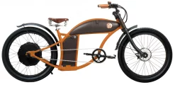 Velo Electrique Rayvolt Cruzer Chopper Speed Bike 45km/h Orange L 1100Wh